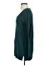 Ann Taylor LOFT Outlet Chevron-herringbone Teal Pullover Sweater Size S - photo 5