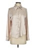 Shein 100% Polyester Metallic Tan Long Sleeve Blouse Size S - photo 1
