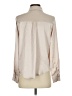 Shein 100% Polyester Metallic Tan Long Sleeve Blouse Size S - photo 2