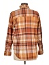 Universal Thread 100% Cotton Plaid Brown Long Sleeve Button-Down Shirt Size M - photo 2