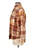 Universal Thread 100% Cotton Plaid Brown Long Sleeve Button-Down Shirt Size M - photo 5