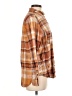 Universal Thread 100% Cotton Plaid Brown Long Sleeve Button-Down Shirt Size M - photo 4