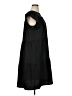 Hipster Row Solid Black Casual Dress Size XL - photo 4