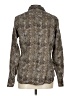 Chaps Animal Print Brown Long Sleeve Button-Down Shirt Size L - photo 2