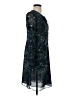 CAbi 100% Polyester Print Blue Cocktail Dress Size XS - photo 4