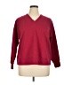 Ideology Burgundy Pullover Sweater Size 1X - photo 1