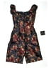 Lulus 100% Polyester Floral Blue Romper Size XS - photo 1