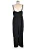 Madewell 100% Polyester Solid Black Jumpsuit Size 12 - photo 2