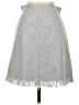 Rebecca Taylor Chevron-herringbone Gray Casual Skirt Size 2 - photo 1