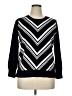Liz Claiborne Chevron-herringbone Black Pullover Sweater Size XL (petite) - photo 1