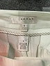 Kenar Solid Ivory Casual Pants Size 6 - photo 4
