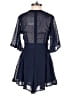 showpo 100% Polyester Polka Dots Blue Romper Size 4 - photo 2
