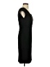 PREMISE Solid Black Cocktail Dress Size S - photo 4