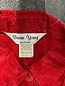 Sharon Young 100% Rayon Red Long Sleeve Blouse Size 4 - photo 7