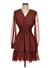 Max Studio 100% Polyester Paisley Burgundy Cocktail Dress Size S - photo 1