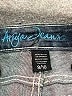 Ariya Jeans Stars Silver Blue Jeans Size 9 - photo 7