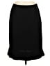 Le Suit 100% Polyester Solid Black Formal Skirt Size 6 (petite) - photo 1