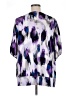 Dana Buchman Purple Short Sleeve Blouse Size 1X - photo 2