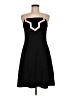 Tocca Chevron-herringbone Black Cocktail Dress Size 6 - photo 1