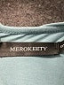 Merokeety Solid Blue Romper Size S - photo 4