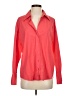 Monrow Red Long Sleeve Button-Down Shirt Size XS - photo 1