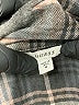 Guess 100% Viscose Plaid Gray Long Sleeve Button-Down Shirt Size M - photo 7