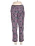 The Limited 100% Polyester Print Purple Casual Pants Size 6 - photo 1