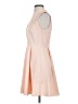Regina 100% Polyester Solid Pink Cocktail Dress Size 4 - photo 5