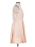 Regina 100% Polyester Solid Pink Cocktail Dress Size 4 - photo 4