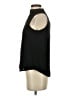 Love Blossom Black Sleeveless Blouse Size M - photo 5