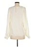 Left Coast by Dolan 100% Polyester Ivory Long Sleeve Blouse Size M - photo 2