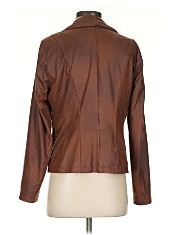 G by Giuliana Rancic Faux Leather Jacket (view 2)