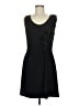 Elle Solid Black Cocktail Dress Size M - photo 1