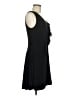 Elle Solid Black Cocktail Dress Size M - photo 4