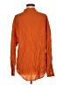 Shein 100% Polyester Orange Long Sleeve Henley Size M - photo 2