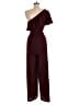 BB Dakota Solid Burgundy Jumpsuit Size 8 - photo 2