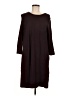 J.Jill Solid Brown Casual Dress Size M - photo 1