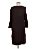 J.Jill Solid Brown Casual Dress Size M - photo 2