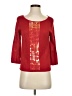 August Silk Red Pullover Sweater Size S - photo 1