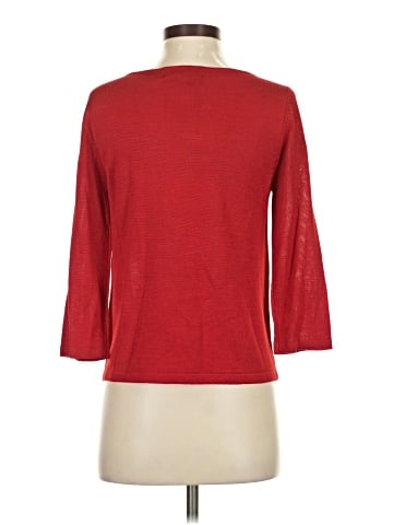August Silk Pullover Sweater (view 2)