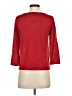 August Silk Red Pullover Sweater Size S - photo 2