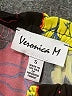 Veronica M. 100% Polyester Floral Black Cocktail Dress Size S - photo 7