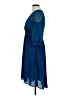 HD in Paris 100% Polyester Blue Cocktail Dress Size 6 - photo 5