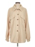 Shein 100% Polyester Tan Ivory Long Sleeve Blouse Size 4 - photo 1