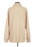 Shein 100% Polyester Tan Ivory Long Sleeve Blouse Size 4 - photo 2
