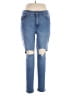 Seven7 Hearts Blue Jeans Size 14 - photo 1