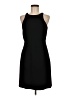 J.Crew 100% Polyester Solid Black Cocktail Dress Size 6 - photo 1