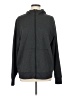 90 Degree by Reflex Solid Gray Zip Up Hoodie Size L - photo 1