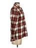 Hanna Andersson 100% Cotton Plaid Brown Long Sleeve Button-Down Shirt Size XS - photo 4