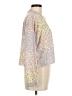 Le Lis Animal Print Yellow Pullover Sweater Size M - photo 4